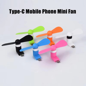 Wholesale 3-In-1 <b>Mini</b> Phone Cooling Fan Portable <b>USB</b> Smartphone Smart Home Product - Product Image 3