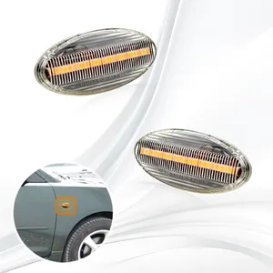 LED الجانب ماركر بدوره مصباح إشارة لمازدا 2 3 5 6 BT-50 MPV الديناميكي متتابعة مصباح المؤشر الوامض