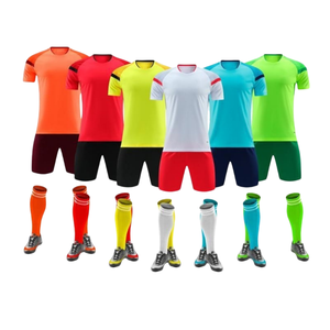 Футбольная Спортивная тренировочная форма с короткими рукавами, быстросохнущая и удобная для летних соревнований - Product Image 1