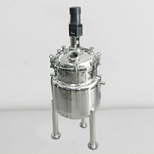 Système de cristallisation et de réaction automatique en acier inoxydable à double enveloppe pour colle thermofusible, avec agitateur mélangeur de revêtement haute efficacité - Product Image 6