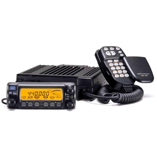 ID5100A Dual Band D-Star Mobile for Walkie Talkie Transceiver 144/430MHz 20W Digital Communication Marine Car Use IPX7 Water