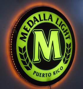 3D Logo <span class=keywords><strong>Led</strong></span> hộp đèn với thiết kế tròn trang trí quảng cáo ngoài trời hiển thị cho tường chiếu sáng tính năng trang trí - Product Image 2