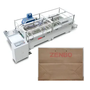 Máquina semiautomática de encolado de bolsas de papel, ZB50 B