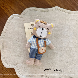 กิ๊บติดผมยางยืดสูง น่ารัก สไตล์เกาหลี รูปหมี <span class=keywords><strong>กบ</strong></span> ทำมือ หวานละมุน สำหรับตกแต่งผม - Product Image 5