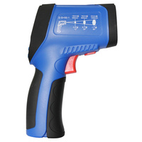 Termometer inframerah Digital, pengukur suhu Laser tanpa kontak, Temp Laser IR, pirometer inframerah industri