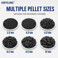 Tamis moléculaire au carbone à haute adsorption et faible émission de poussière, 20 kg par fût, 16 bars, pour machine de production d'azote et d'oxygène