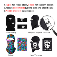 Pasamontañas de Forro Polar para Invierno, Cubre Rostro Completo, para Motociclismo, Esquí y Actividades al Aire Libre, Personalizable, Venta al Por Mayor