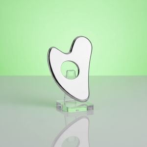Outil Gua Sha en métal personnalisé, planche <span class=keywords><strong>de</strong></span> raclage en acier inoxydable pour massage du <span class=keywords><strong>visage</strong></span>, appareil <span class=keywords><strong>de</strong></span> soin <span class=keywords><strong>de</strong></span> la peau et <span class=keywords><strong>de</strong></span> beauté - Product Image 1