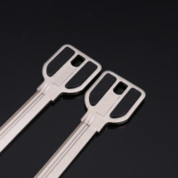 Clé vierge de porte de sécurité Xianpai pour machine à tailler les clés, coque de clé de porte et de placard, fournitures de serrurier