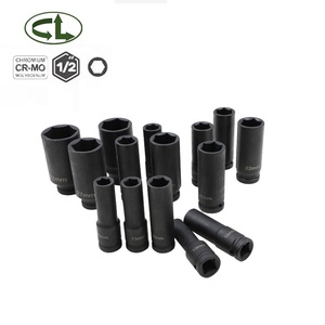 1/2 שקע השפעה עמוקה סט 13 יח 'ארוך 78 מ "מ חומר CR-V יד diy כלי תחזוקה תיקון oem להתאמה אישית - Product Image 4