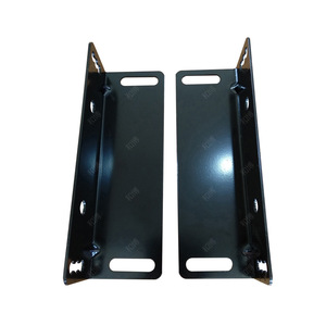 Manwa Expo Chair Back Corner <b>Bracket</b> HB-M152 <b>Black</b> Adjustable Fixing <b>Bracket</b> For Theater Furniture - Product Image 1