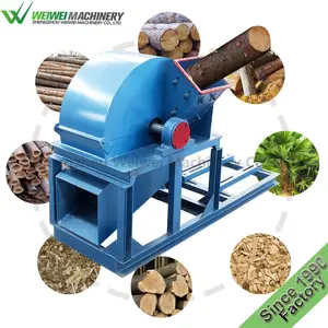 Weiwei Wood chip machine used for crushing many kinds of raw materials wood crusher machine price CE certification