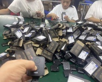 Télécommande 4 boutons 433 MHz ERO en PC noir pour ouvre-porte de garage électrique, remplacement pour portail, maison, voiture, moteur