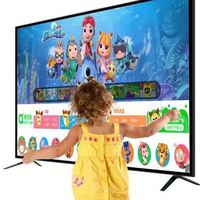 Televisor LED Inteligente 4K de 55 Pulgadas de Fábrica China para Uso en Hoteles, HDTV Negro con Frecuencia de Actualización de 120Hz y Pantalla Ancha