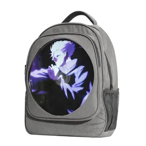 Shenzhen Quelle Herstellung Rucksack 3D Hologramm Fan Werbe maschine 3D Hologramm Fan Rucksack