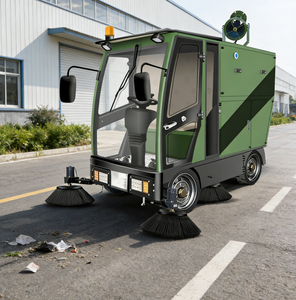 Balayeuse autoportée, Balayeuse à canon à brouillard haute pression, Moteur haute puissance 3000W, Batterie longue durée, Nettoyage de grandes surfaces - Product Image 1