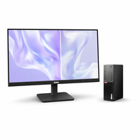 Nouvel ordinateur de bureau Lenovo ThinkCentre K70 petit format, 14e génération I3, ensemble complet avec moniteur 24 pouces, clavier et souris, version US, garantie 3 ans
