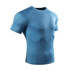 Men's Compression Shirt Baselayer <strong>Short</strong> Sleeve Tops <strong>Skin</strong> Fit Athletic Workout T-Shirts - Product Image 2