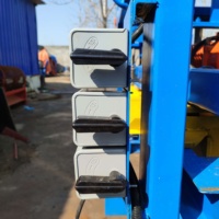 FUDA approvisionnement direct d'usine petite machine de fabrication de briques à emboîtement électrique manuelle pour béton de cendres volantes