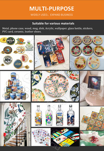 เครื่องพิมพ์ยูวีแบบแท่นราบพร้อมระบบสแกนภาพด้วยกล้อง CCD สำหรับโรงงาน รุ่น 6090 หัวพิมพ์ <span class=keywords><strong>2</strong></span> หัว Xp600 - Product Image 5