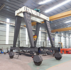 Grúa Pórtico Contenedorizada con Neumáticos de Caucho, Grúa RTG de 10, 20, 40, 60 Toneladas, Transportador de Puente de 30 Toneladas, Precio - Product Image 6