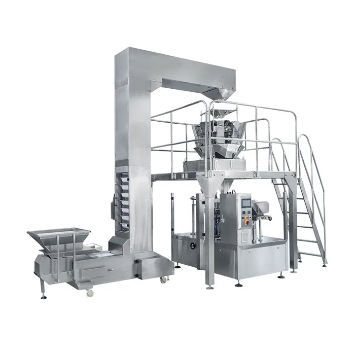 Factory Price Automatic Vegetable Potato Chip Weighing Packaging Machine