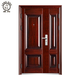 <span class=keywords><strong>Puerta</strong></span> Metálica de Seguridad con Mirilla, Tamaño Personalizado, Fabricante Chino, para Hogar u Oficina - Product Image 5