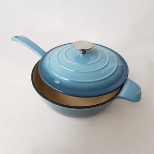 2025 nouvelle casserole de soupe au four hollandais <span class=keywords><strong>en</strong></span> émail Offres Spéciales ustensiles de cuisine <span class=keywords><strong>en</strong></span> <span class=keywords><strong>fonte</strong></span> avec couvercle - Product Image 2