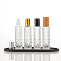 Vente en gros 10ml 20ml Aluminium Mini Portable Voyage Noir Mat Twist up Rechargeable Parfum Atomiseur Bouteille