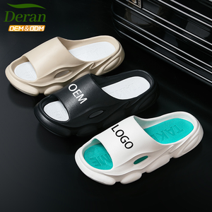 DERAN OEM – Nouvelles sandales antidérapantes pour hommes, rehaussantes, en EVA souple, pour l'extérieur, style mode, plage, semelles épaisses, design tendance - Product Image 2