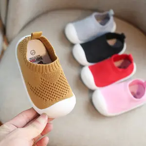 Chaussures décontractées respirantes pour bébé fille et garçon, chaussures en maille à fond souple, confortables et antidérapantes