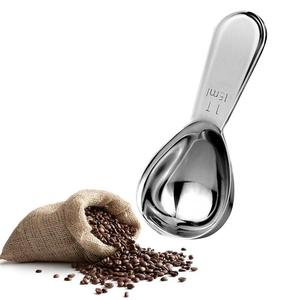 Ensemble de 2 gadgets de cuisine, 1 cuillère à mesurer multifonction en argent de 30 ml/15 ml, cuillère à café en acier inoxydable 304 - Product Image 4