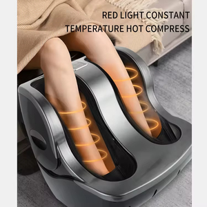 Masajeador Eléctrico Shiatsu para Pies y Piernas, Masajeador de Pantorrillas con Calor, Vibración, Presión de Aire, Rodillo de Bolas - Product Image 5