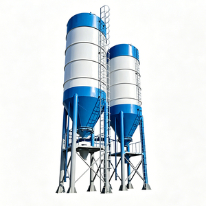 Silo à ciment avec dépoussiéreur pour système de manutention de poudres, équipement de dépoussiérage à filtre à sacs personnalisé, usine OEM - Product Image 3