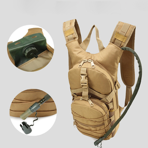 Sac à dos tactique imperméable de camouflage Oxford pour l'extérieur, sac à dos d'hydratation pour la randonnée avec sac à <span class=keywords><strong>eau</strong></span> - Product Image 1