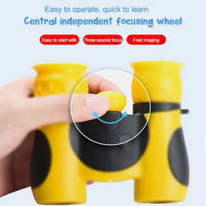 Đầy màu sắc Đồ Chơi Mini Chống Sốc Gấp Kính Thiên Văn Nhỏ Trẻ Em Nhỏ Gọn Ống Nhòm 8X21 cho Xem Chim, Du Lịch, Cắm Trại - Product Image 3
