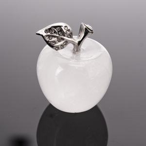 Cadeaux de réveillon de Noël: cristal naturel, cristal rose, pomme Décorations pour <span class=keywords><strong>la</strong></span> maison, ornements et accessoires - Product Image 1