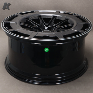 Wangu personnalisé 5x112 5x130 voiture roue forgée en Fiber de carbone aluminium personnalisé 20 21 22 23 pouces pour Mercedes Benz <span class=keywords><strong>Brabus</strong></span> roues - Product Image 3
