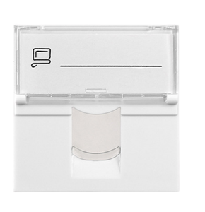 Placa <span class=keywords><strong>de</strong></span> pared <span class=keywords><strong>de</strong></span> tipo francés <span class=keywords><strong>de</strong></span> puerto simple/doble para sistema <span class=keywords><strong>de</strong></span> cableado <span class=keywords><strong>de</strong></span> red con conector Keystone - Product Image 2