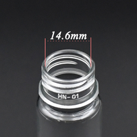 Bouteille de boisson en plastique PET transparente de 30 ml avec bouchon inviolable, bouteille pour shot de gingembre, conteneur pour shot de gingembre