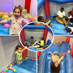 <span class=keywords><strong>Trampoline</strong></span> <span class=keywords><strong>gonflable</strong></span> pour enfants, <span class=keywords><strong>Mini</strong></span> maison à rebond, avec souffleur, pour jardin - Product Image 3