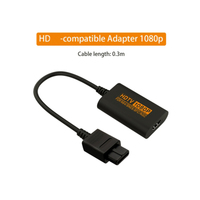 Konverter HDTV 1080p untuk N N64 Kabel Adaptor HDTV Plug and Play untuk Konsol Video Game Retro SNES NGC