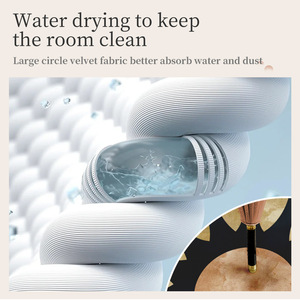 Paillasson demi-cercle en polyester antidérapant pour extérieur - Product Image 5