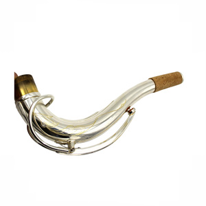 Saxophone ténor en cuivre plaqué argent de style SBA, fabrication allemande, marque Eastern Music - Product Image 4