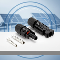 DC 1000V 30A MC-4 Kupfer-Solarkabel-Steckverbinder IP67 Wasserdichter Photovoltaik-Kabelstecker für Solaranlagen-Installation