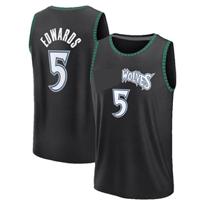 Shorts de basket-ball cousus pour hommes et jeunes Minnesota 5 # Edwards 21 # Garnett 3 # McDaniel 27 # Maillot de basket-ball américain Gobert - Product Image 3