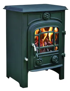 Cast Iron Wood Burning Stove With Oven