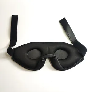 3D Memory Foam Eye Mask For Sleeping 100% Light Blocking With Adjustable Strap Night Blindfold Eye Covers
