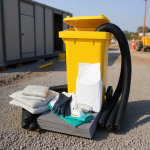 Ttake Spill <b>Kit</b> For Portable And Wheeled Construction Sites With Hose And Protective Gear - Product Image 3