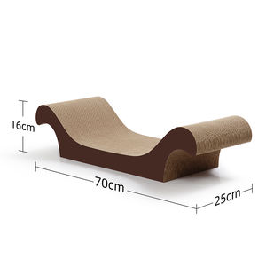 Tây mèo sofa phong cách sang trọng Đồ nội thất mèo gãi giường sóng mèo gãi sofa - Product Image 4